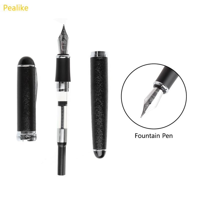 Pealike JINHAO X750 Medium Nib Fountain Pen อุปกรณ์เครื่องเขียนเครื่องมือเขียน