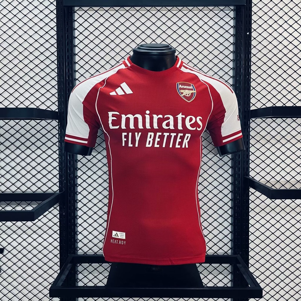Player Edition 2526 Arsenal home Jersey เสื้อฟุตบอลคุณภาพสูง S-2XL