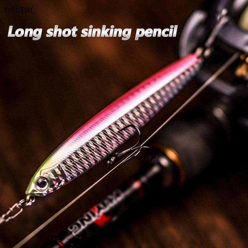 Tar ยาว Casg Sinking ดินสอเหยื่อปลอม Hard เหยื่อ 10g/14g/18g/24g Road Runner เหยื่อ Warp Bass Mandarin Bass N