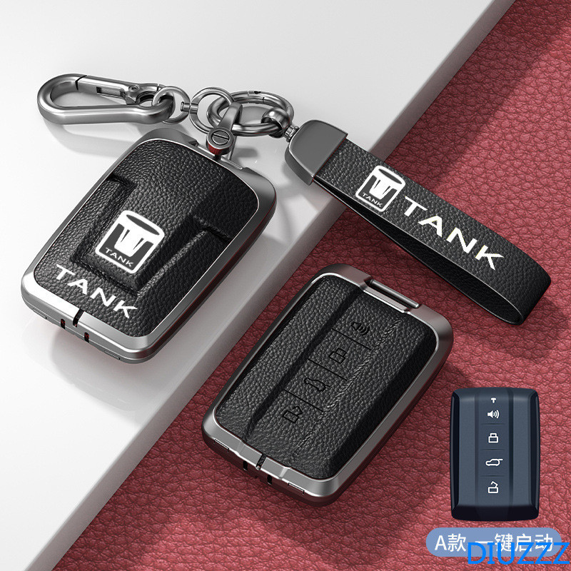 รถสมาร์ท Remote Key Case Full Cover กระเป๋าสําหรับ TANK 300 500 Tank300 Tank500 ป้องกันผู้ถือ Shell อุปกรณ์เสริม