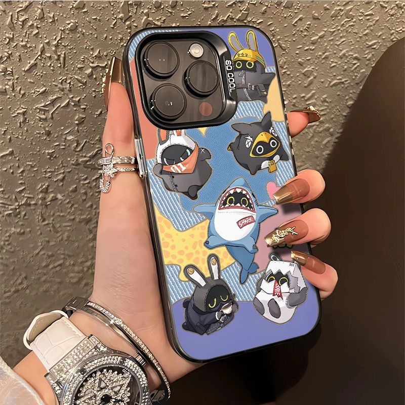 COD ใช้ได้ iphone 11 13 12 14 15 Pro MAX 14 15 8 7 Plus XR XSMAX SE เคสโทรศัพท์คู่การ์ตูนเกม Zenless Zone Zero