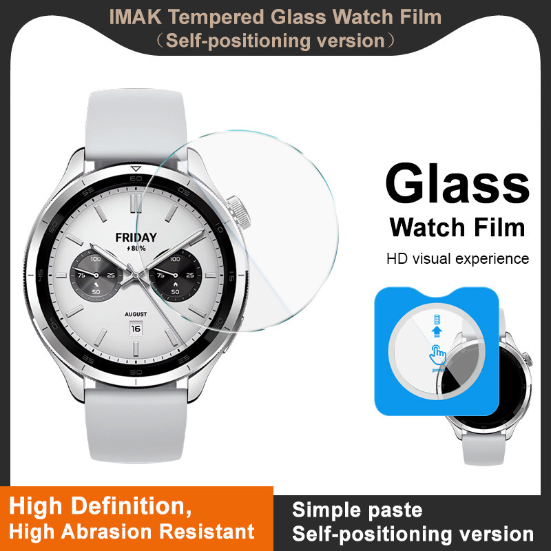 Imak ฟิล์มกระจกสำหรับ Xiaomi Watch S4 ทําความสะอาดฟิล์มนาฬิกา