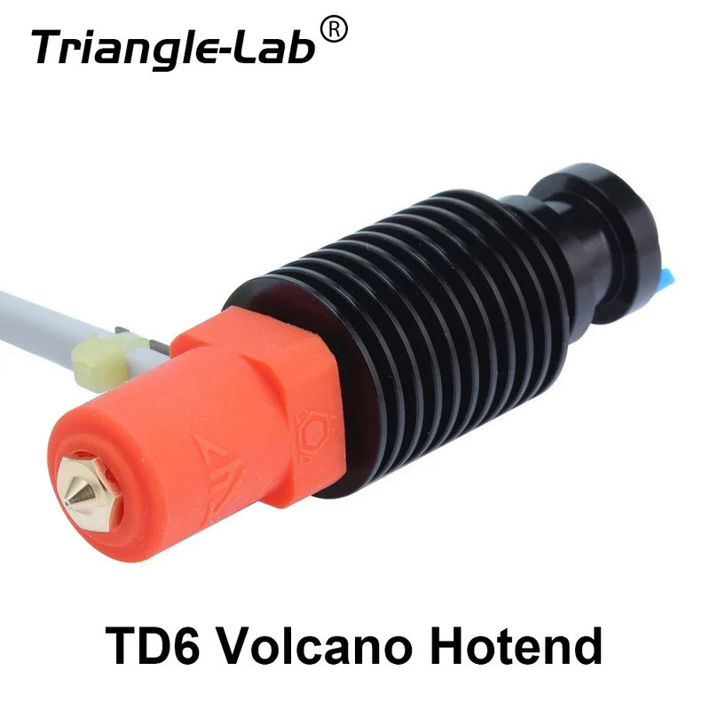 Trianglelab TD6 Volcano Hotend CHC Pro 24V 104GT-2 TUN Pro Nozzle For V6 Hotend DDE DDB Direct Drive