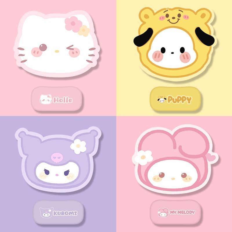 แผ่นรองเมาส์ Hello Kitty น่ารัก สำหรับสำนักงานและเกม แผ่นรองเมาส์ยางหนาและไม่ลื่น