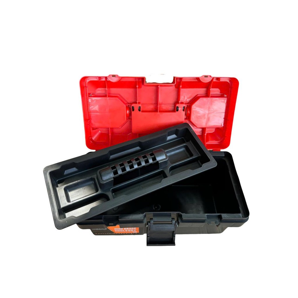 LIWIN กล่องเครื่องมือ 14in 36x18x18cm กล่องเครื่องมือพลาสติก PP สําหรับงานหนัก