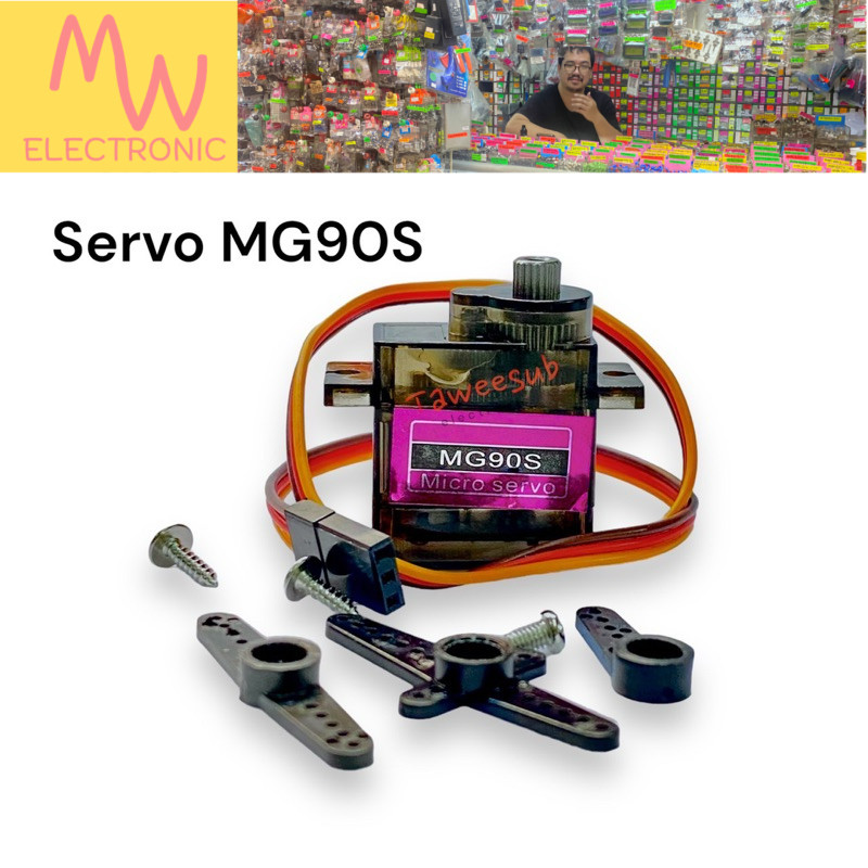 Servo MG90S เกียร์โลหะดิจิตอล9G Servo สำหรับเครื่องบินเฮลิคอปเตอร์ Rc รถเรือ MG90 9G