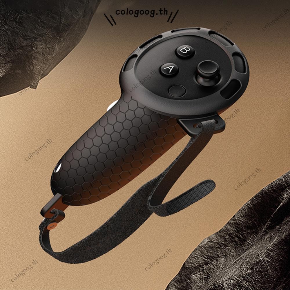 [colog.th] Silicone Controller Extended Grips Cover Non-Slip for Meta Quest 3S/Quest 3