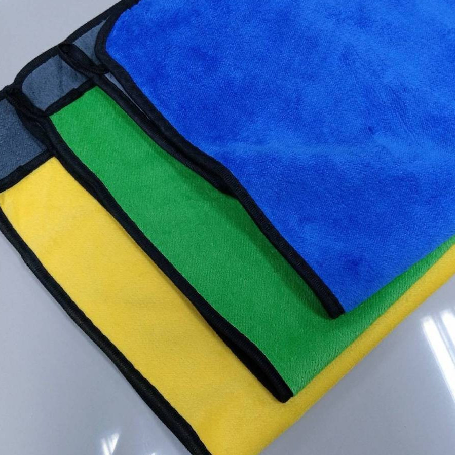 ผ้าไมโครไฟเบอร์ ผ้าเช็ดทำความสะอาด ผ้าเช็ดรถ ผ้าอเนกประสงค์ ผ้าล้างรถ 3D ขนาด 30×60 cm (1ผืน)