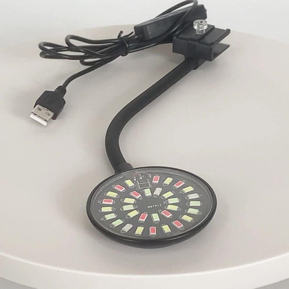 WONDA โคมไฟคลิปตู้ปลา ปรับความสว่างปรับมุมตู้ปลาไฟ LED, Stable USB DC5V เต็มสเปกตรัม 3 โหมดของแสงสีสาหร่ายโคมไฟถังปลาแสง ราคา ถูกที่สุด ดีลบีเคเค แกลเลอรีภาพที่ 9