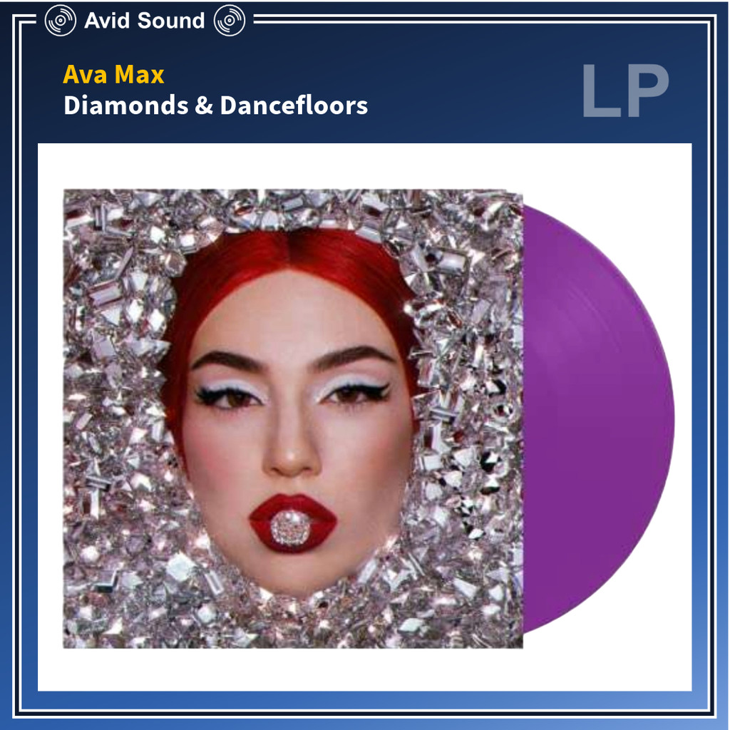 แผ่นเสียง Ava Max Diamonds & Dancefloors ใหม่ ซีล Ava Max Vinyl LP