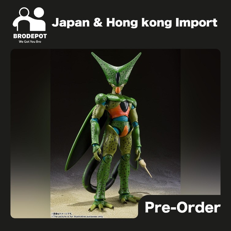 [PO:2025-09] Bandai Tamashii Nations S.H.Figuarts Dragonball CELL FIRST FORM