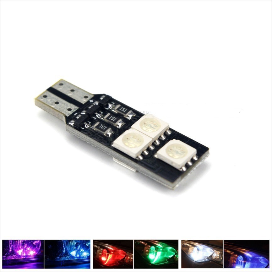 วงจร LED 6 bulb รวมชุด LED Xinhan รูปตัว T หรือรูปตัว I 2 ตัว พร้อมเปลี่ยนสีได้