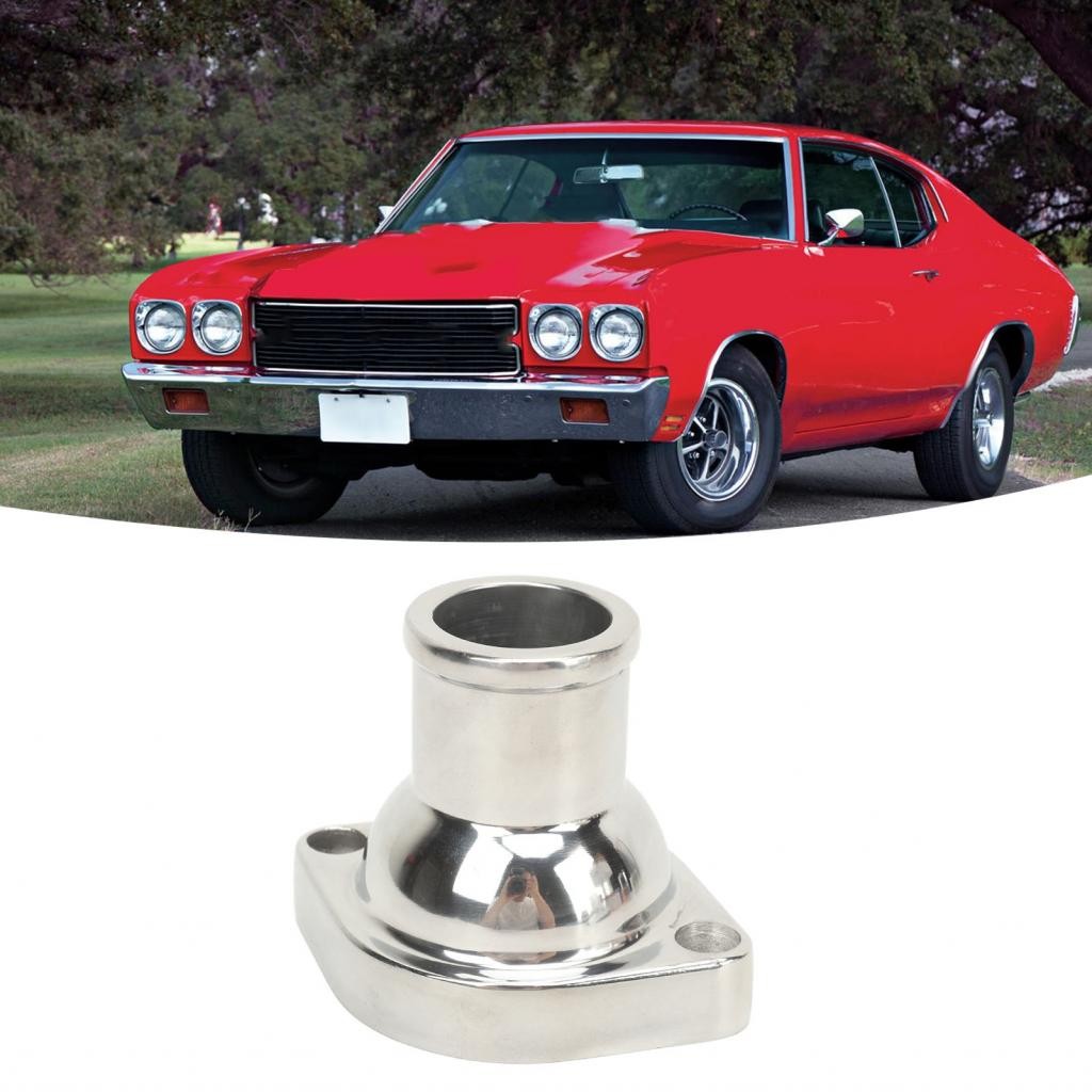Qiilu Engine Coolant Thermostat Housing Assembly 90916 03046 71° เปลี่ยนคอน้ําสําหรับ Chevy LS1 LS2 