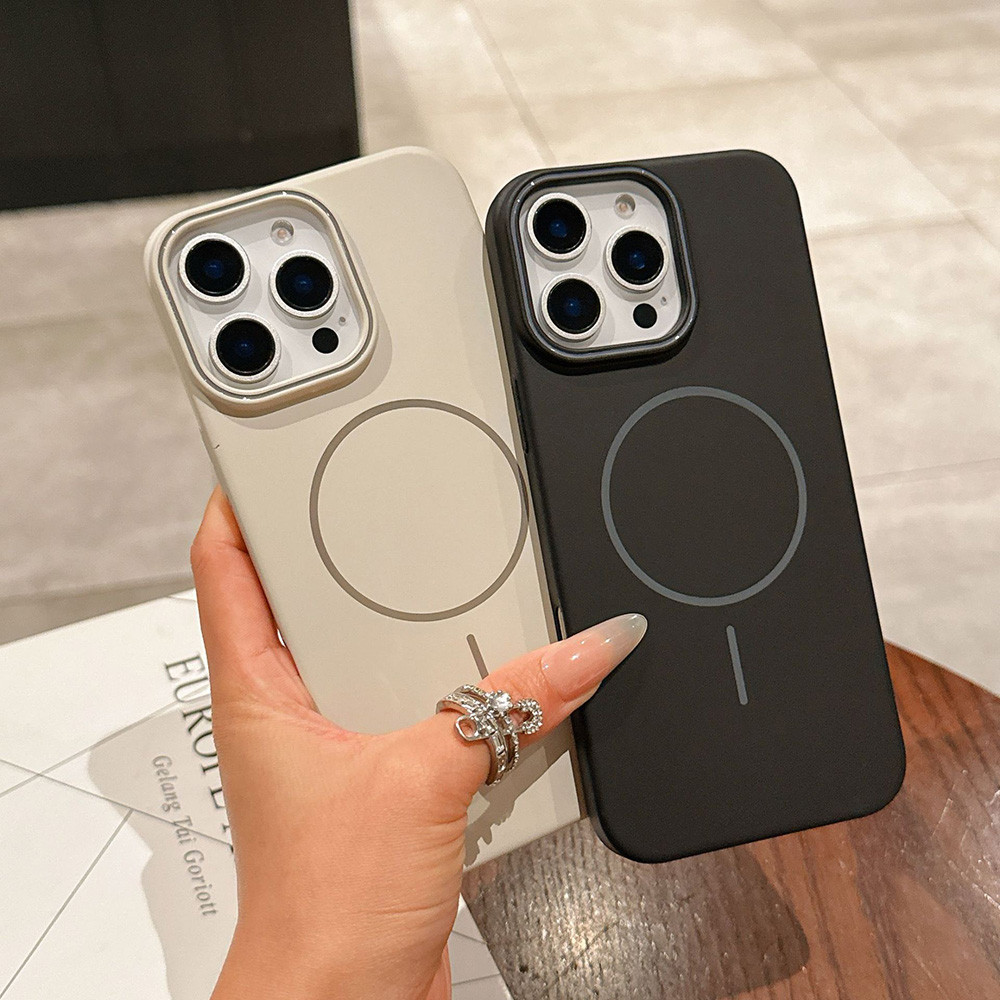 COD TPU+PC เคสกันกระแทกใส เคสแม่เหล็ก ใช้สำหรับ for iPhone 16 15 14 13 12 11 Pro Max Wireless Charger Magnetic Case