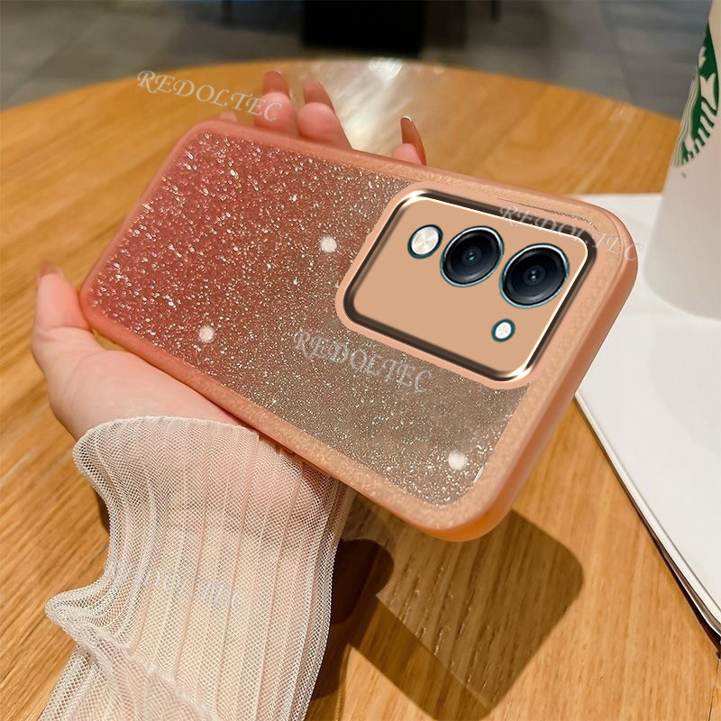 เคส VIVO Y29S Y29T 5G Luxury Glitter ปลอก VIVO Y29 S Y29 T Gradient Bling ใสซิลิโคนฝาครอบเลนส์ป้องกั