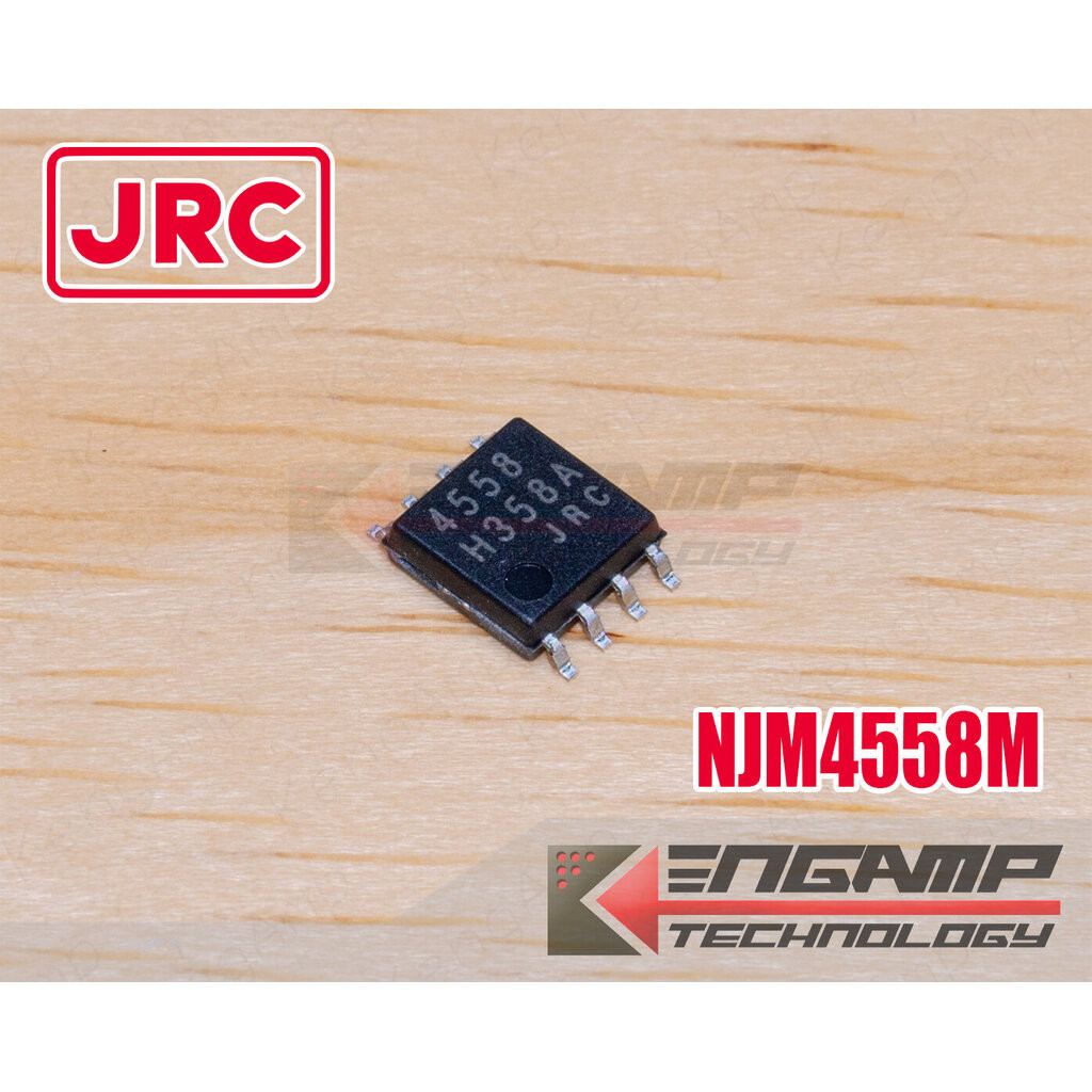 (10ตัว) [IC] NJM4558M SOP8 JRC Dual OP-AMP