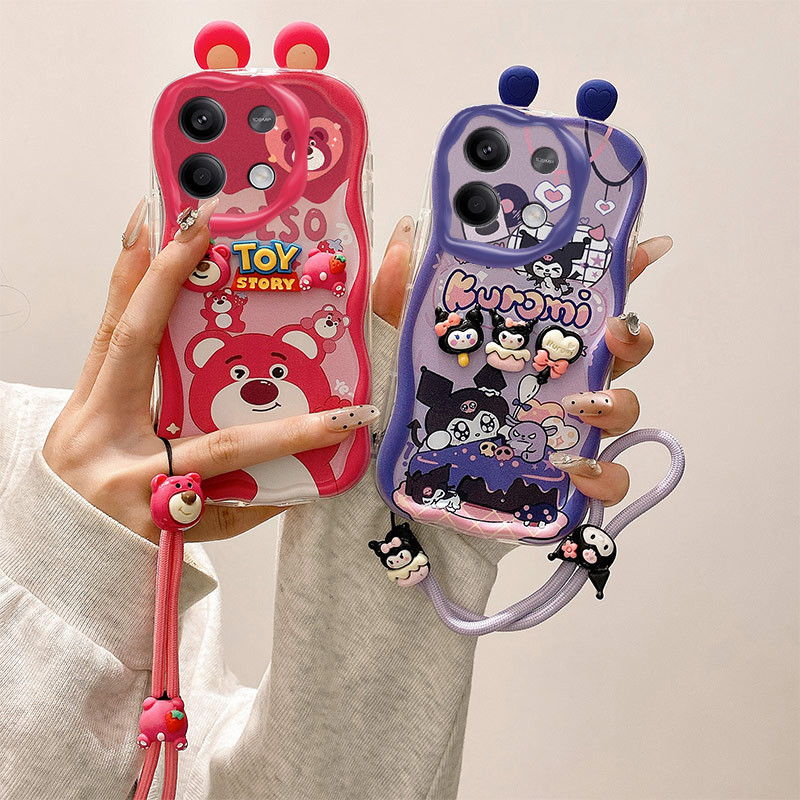 เคส REDMI NOTE 13 NOTE 13 PRO พร้อมหูการ์ตูน TPU เคสโทรศัพท์ซิลิโคนอ่อนนุ่ม