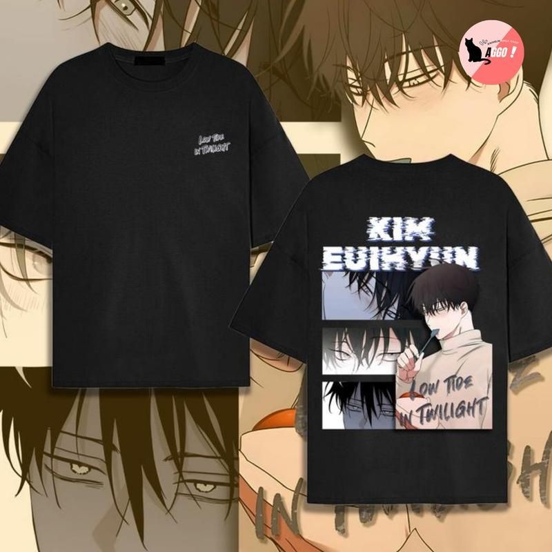 BL LTIT Kim Euihyun manhwa เสื้อยืดรุ่นสวยทําจากผ้าฝ้ายสําหรับผู้ชายและผู้หญิง ทุกขนาด