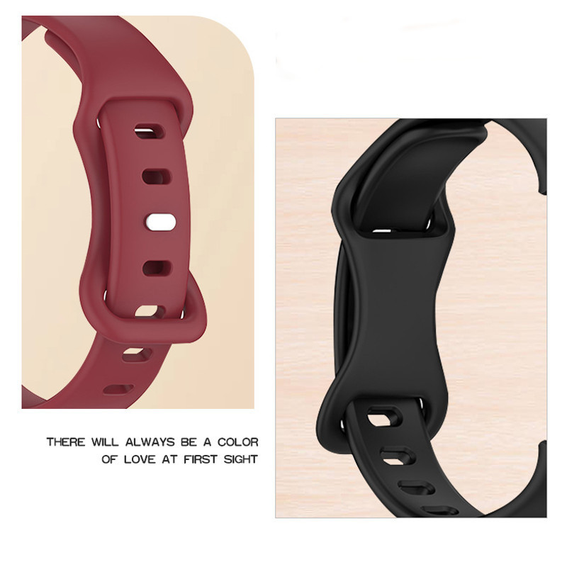 สายรัดยางกีฬา for Smartwatch Xiaomi Mi Band 10 9 สายรัดข้อมือซิลิโคนปรับได้สายรัดข้อมืออุปกรณ์เสริม for Xiaomi Mi Band 8 - รูปที่ 3