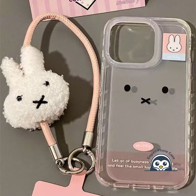 กระต่ายน่ารักเคสโทรศัพท์ใสสําหรับVivo iQOO Z9 Turbo + Z9X Z8 Z8X Z7X Z7i Z6 Z6X Z5 Z3 Z1 Z1X U5 U5 U