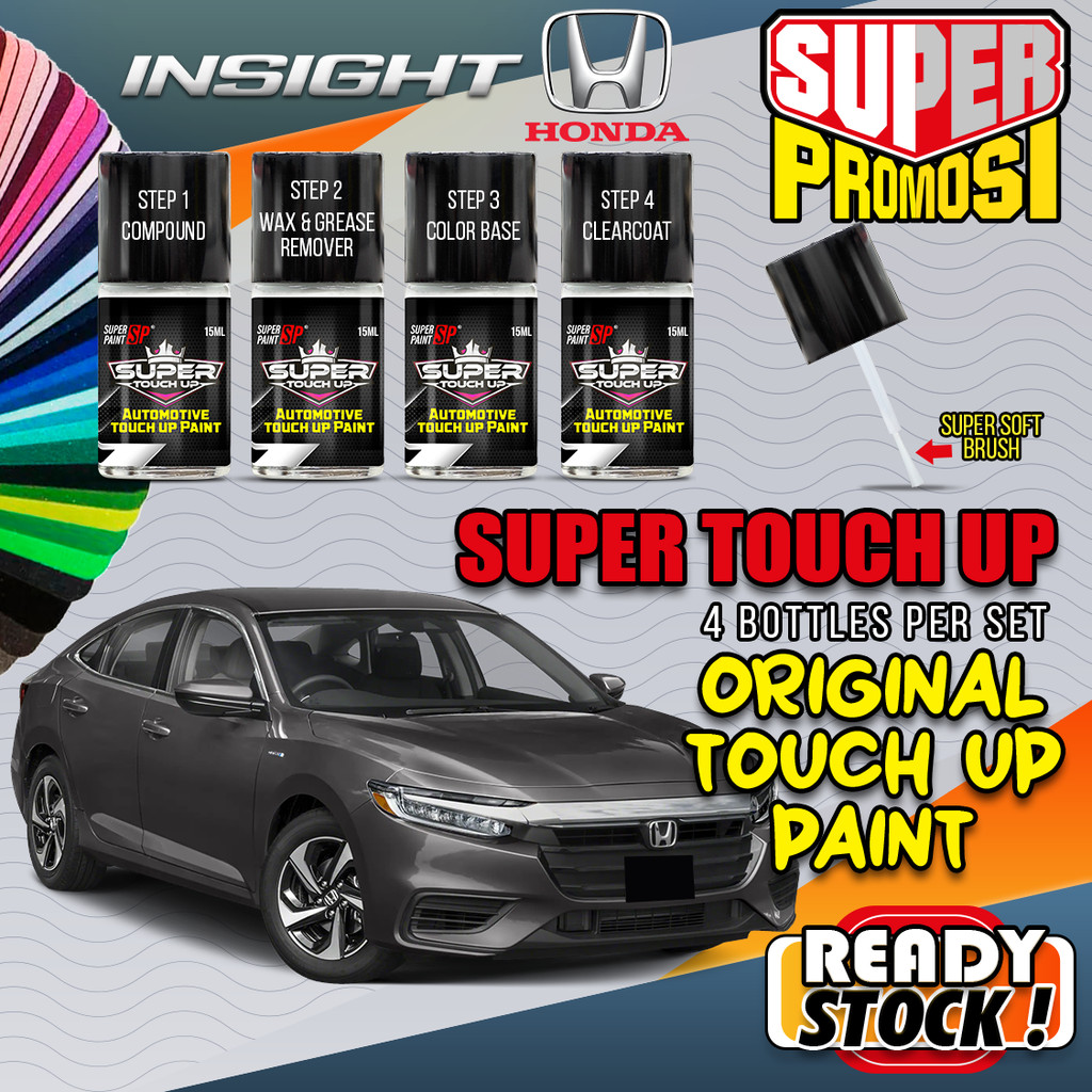 Honda Insight Series Touch Up Combo Touch Up ซ่อมสีกําจัดรอยขีดข่วน Calar Kereta DIY