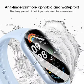 3D Curved /Tempered Glass Film for Xiaomi Mi Band 10/9/8 NFC Hydrogel Soft Screen Protector Accessories