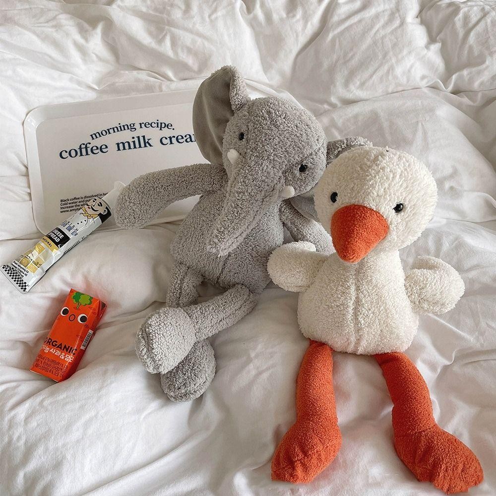 Ilonim ของเล่นตุ๊กตา, Chick Panda ตุ๊กตาสัตว์ Plushies, น่ารักช้าง 35 ซม.นอนการ์ตูนสัตว์สาว - รูปที่ 3