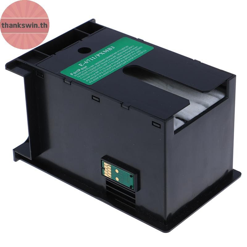 Thankswin 1PC T6711 L1455 Ink Maintenance Box สําหรับ epson WF 7610 7620 7720 7110 7210 th