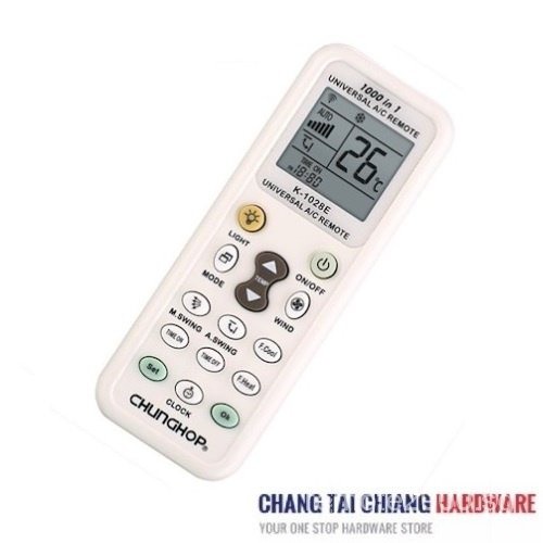 CHUNGHOP Universal รีโมทคอนโทรลเครื่องปรับอากาศ K-1028E