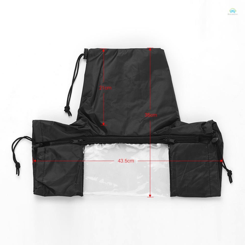 ฝาครอบกล้องมาตรฐานกันน้ํา Rain Cover Sleeve Protector เสื้อกันฝนสําหรับกล้อง Canon DSLR สีดํา