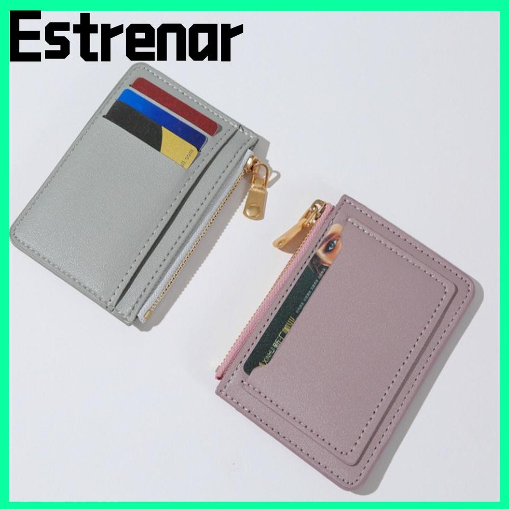 Estrenar Short Wallets Girls Pouch PU Leather Money Bag