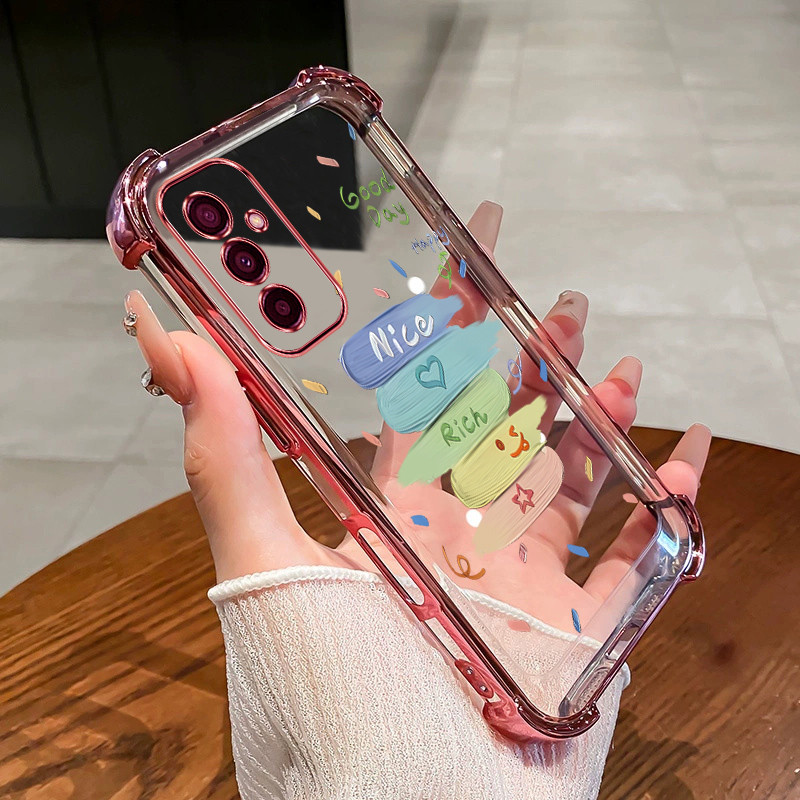 เคส Samsung A16 A26 A36 A56 5G 4G เคสโทรศัพท์ 2025 ใหม่ซิลิโคนป้องกันสี่มุม NICE - รูปที่ 5