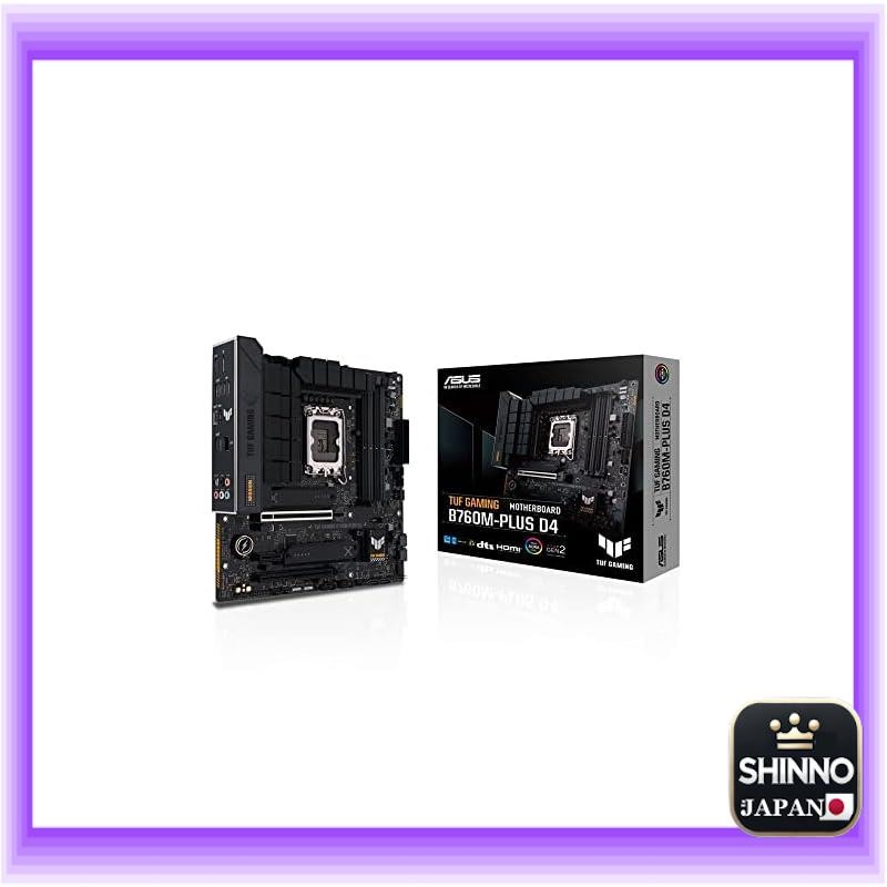 《JAPAN》★ASUS INTEL 13th Gen LGA1700 Compatible B760M Motherboard Micro ATX TUF GAMING B760M-PLUS D4