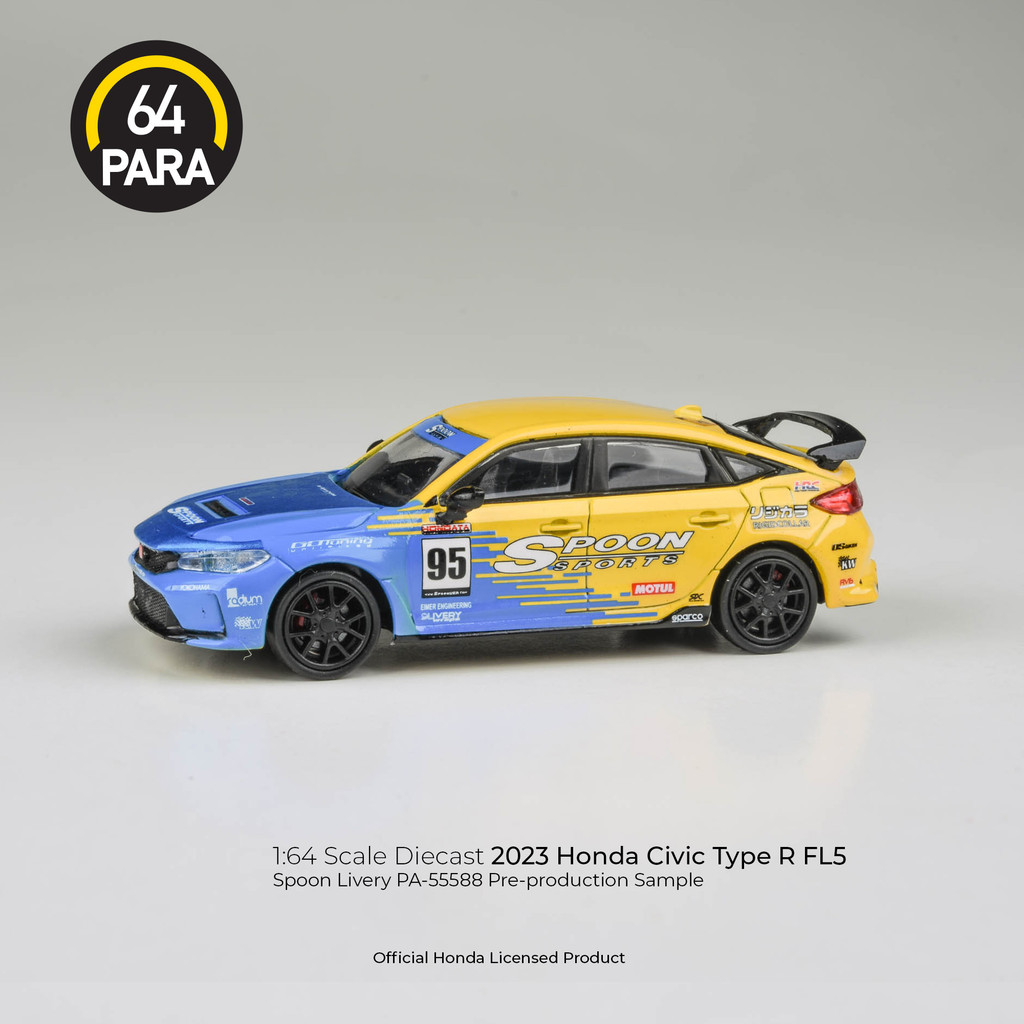 PARA64 1:64 2023 Honda Civic Type R FL5 Spoon Livery PA-55588