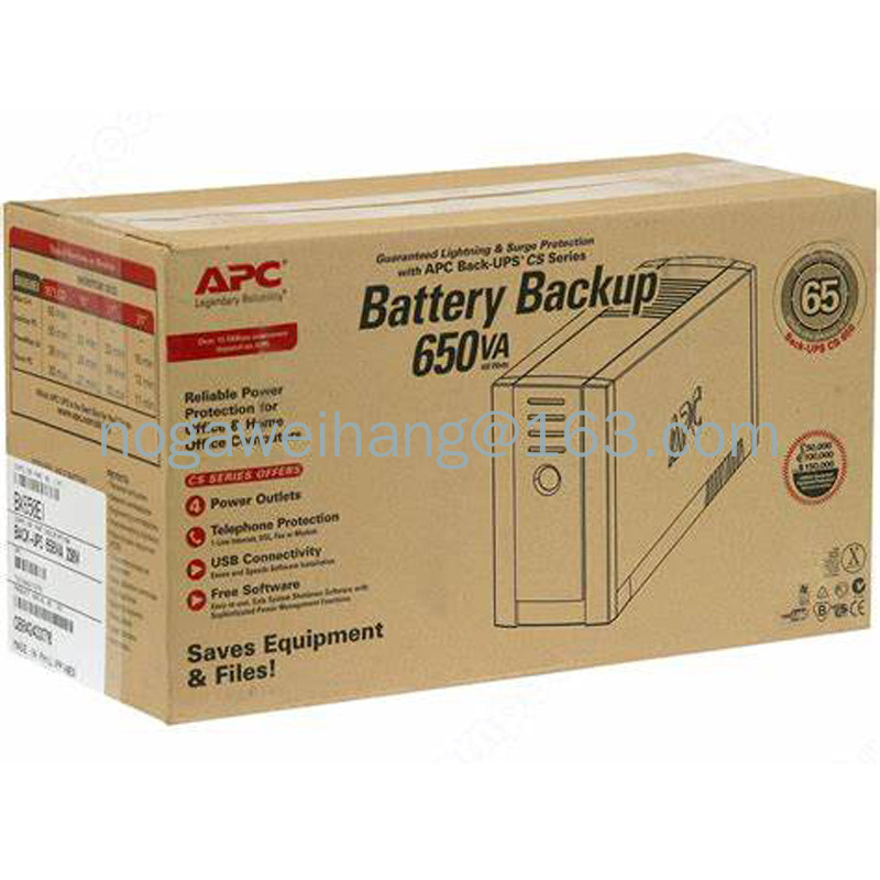 Apc Back-UPS CS 650 BK650EI UPS เครื่องสํารองไฟ/ใหม่เอี่ยม พร้อมบรรจุภัณฑ์