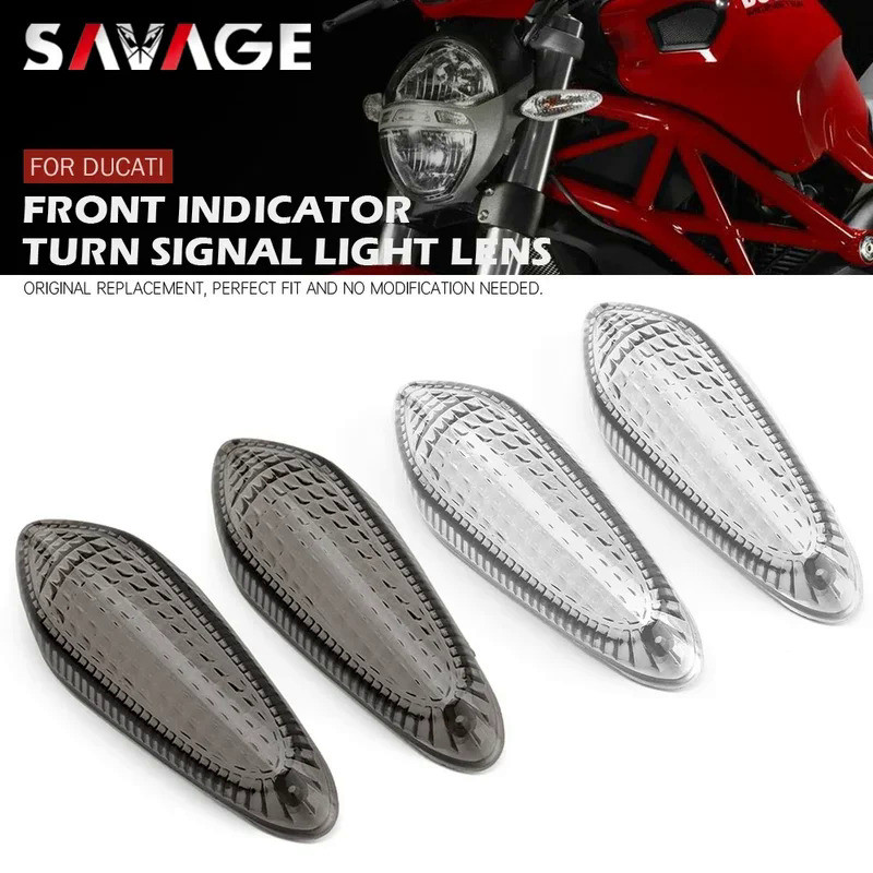 SV Turn Signal Light Lens For DUCATI Monster 659 696 795 796 1100 848/EVO Streetfighter 848/1100 Mot