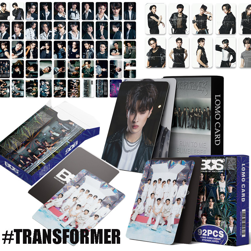 Bus Card เพราะคุณ I Shine อัลบั้ม TRANSFORMER Bus Debut Photocard พร้อมสติ๊กเกอร์ Idol Collectibles