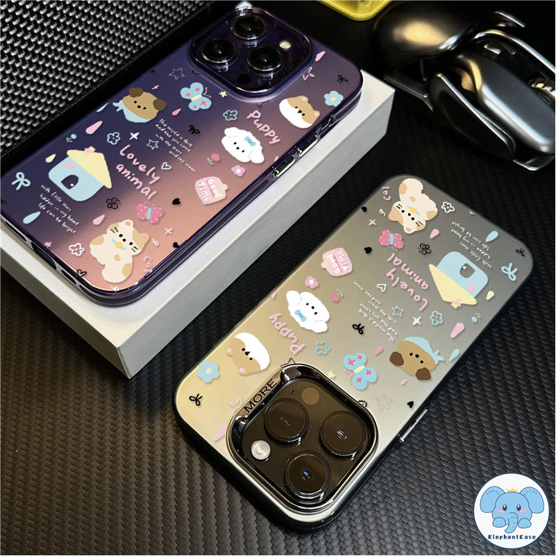 ลูกสุนัขน่ารักลูกแมวผีเสื้อเคส Redmi 13C 10C 12 9T 10A A2 9 9C 9A 12C A10 Note 11 8 10 9 11s 12 13 10s Pro Max Mi 11