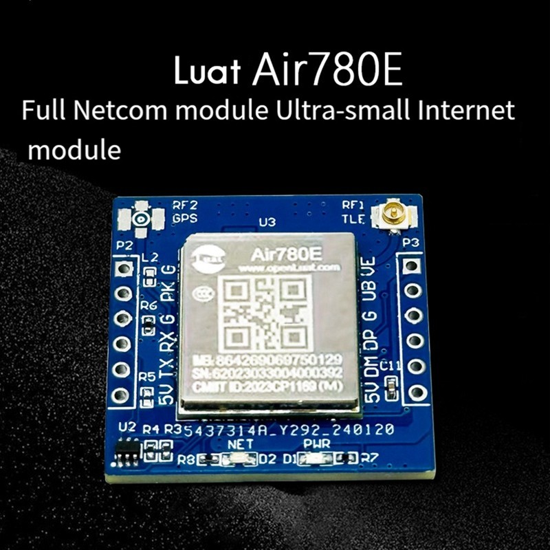 โมดูล 4G Luat Air780E โมดูล Netcom เต็มรูปแบบ Mini IoT Serial การสื่อสารข้อมูล DTU โมดูลมัลติฟังก์ชั่น - รูปที่ 6