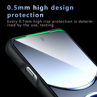 สําหรับ OPPO Find X8 Pro, X8 กรณี ELVEV Shockproo Matte PC + TPU ป้องกันลายนิ้วมือฝาครอบดูดโปร่งใส