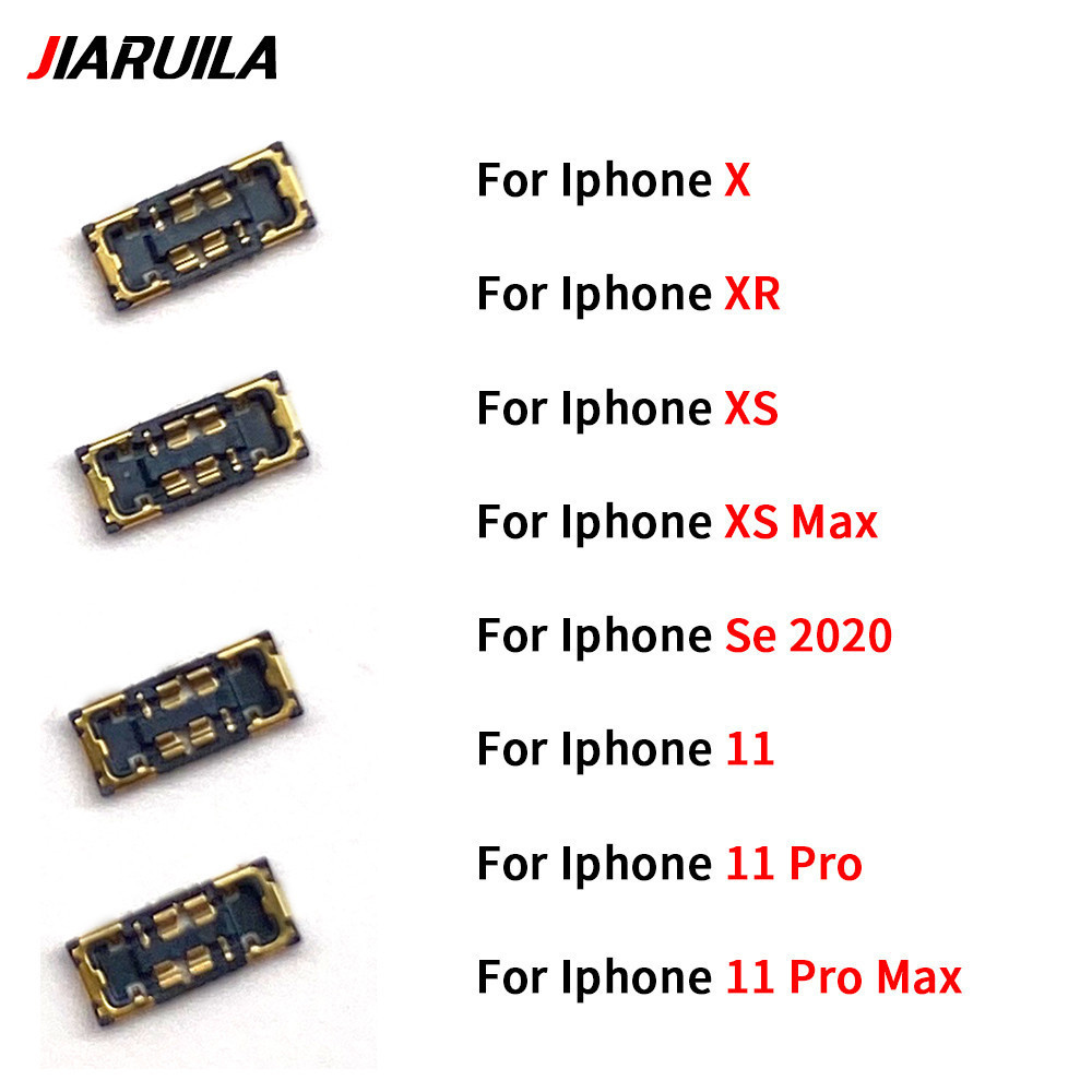 แบตเตอรี่ FPC connector สําหรับ Iphone 11 Pro Max Se 2020 X XR XS Max บนเมนบอร์ด