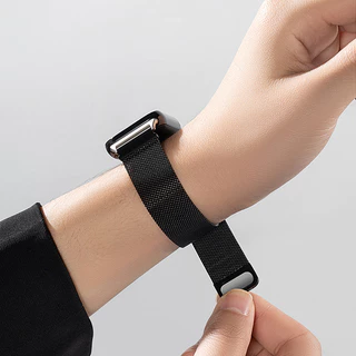 Milanese Loop Band สำหรับ Redmi Watch 6 5 4 เข็มขัดสแตนเลสโลหะสร้อยข้อมือแม่เหล็กสำหรับ Mi Band 8 Pro 10 9 Pro