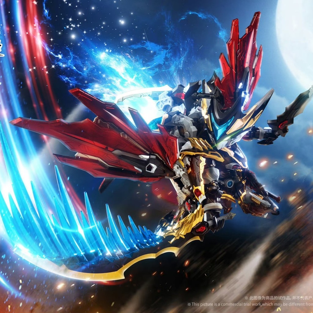 สปอตมอเตอร์คอร์ประกอบรุ่น Q Gan จะสร้างเสื้อคลุมโครงกระดูกโลหะผสม Mecha รุ่นพิเศษของแท้