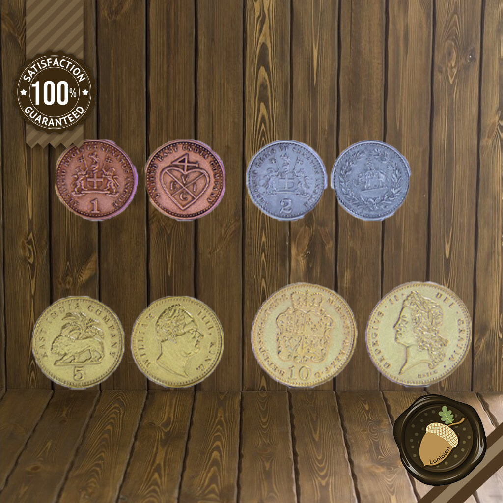 John Company: Metal Coins อุปกรณ์เสริม สำหรับ John Company: 2nd Edition