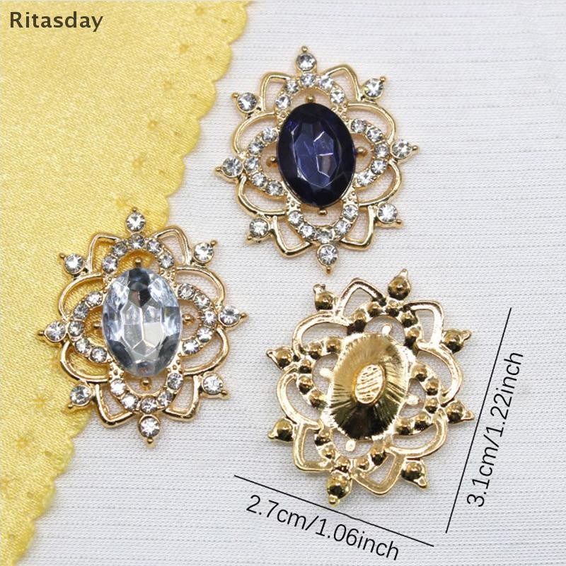 Ritasday 2731 มม.รูปไข่น้ําดอกไม้จานอุปกรณ์เครื่องประดับ รูปที่ 5
