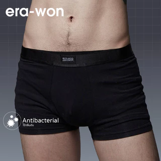 era-won กางเกงในไข่สะอาด Zinc Plus Anti-bac Underwear trunks สี ดำ (โปรโมชั่นพิเศษ)