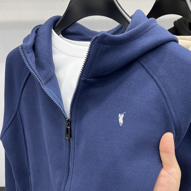 ผู้ชายแจ็คเก็ตทําด้วยผ้าขนสัตว์คลุมด้วยผ้าเสื้อกันหนาวฤดูใบไม้ร่วงฤดูหนาวผู้ชายซิปเสื้อสเวตเตอร์ถักทําด้วยผ้าขนสัตว์หลวมด้านบน [พร้อมสต็อก]