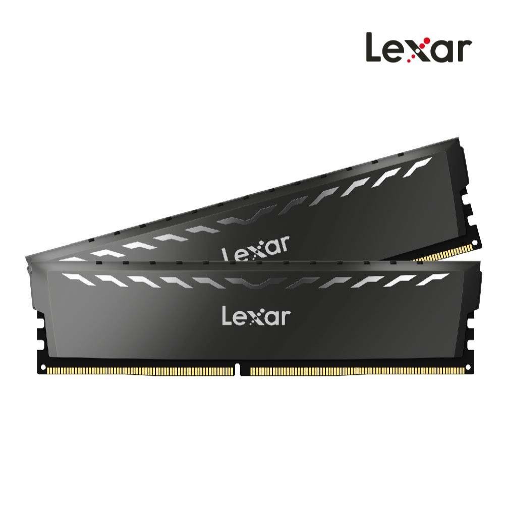 RAM Lexar THOR 32GB (16GBx2) / 16GB / 8GB DDR4/3200MHz แรมพีซี - Dark Grey DDR4