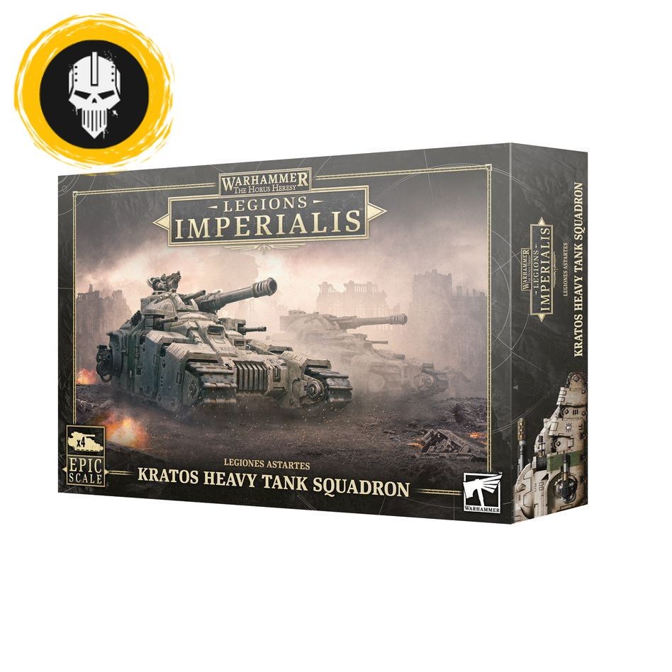 (GWพร้อมส่ง) LEGIONS IMPERIALIS : KRATOS HEAVY TANK SQUADRON โมเดลจำลอง