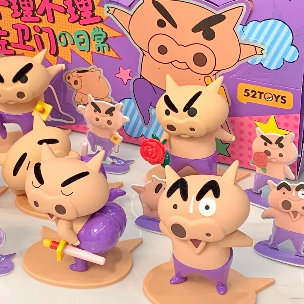 สินค้าของแท้ 52toys Crayon Xiaoxin Ignored Zuoweimens Daily Blind Box Hand-Made เครื่องประดับแฟชั่น